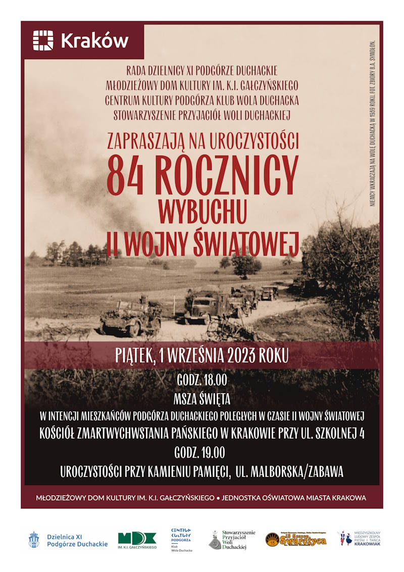 84 rocznica wybuchu II wojny światowej
