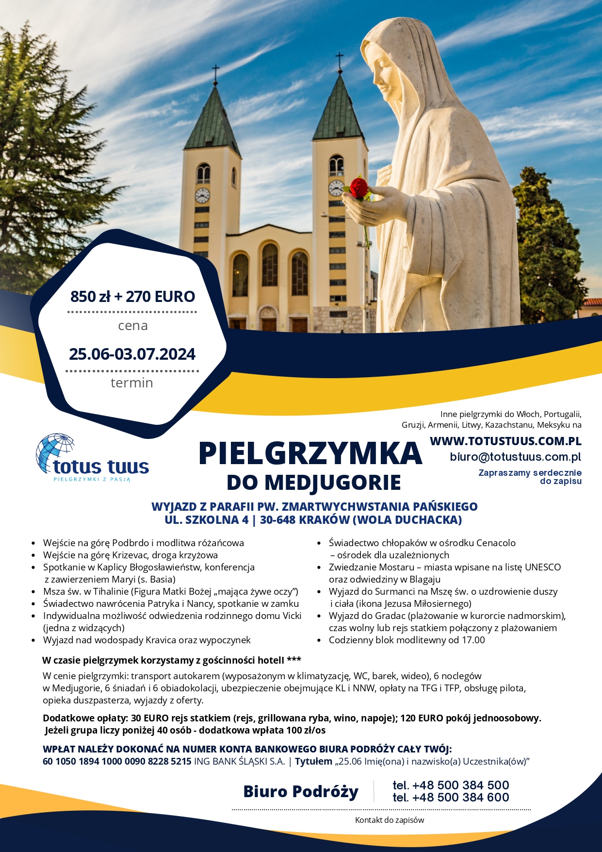 Pielgrzymka do Medjugorie